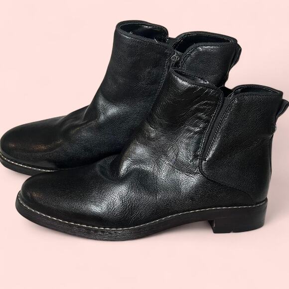 Black franco sarto ankle boots - Picture 1 of 7
